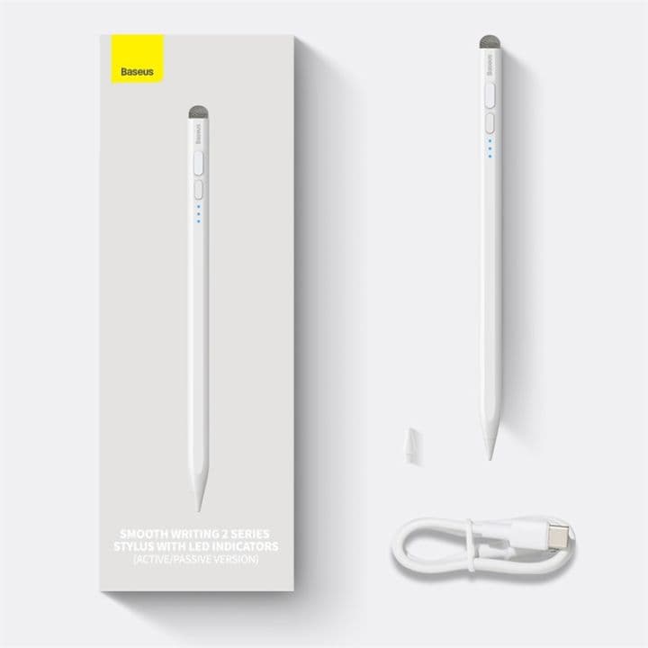 Baseus Smooth Writing 2 Series Stylus with LED Indicators (Active/Passive Version)